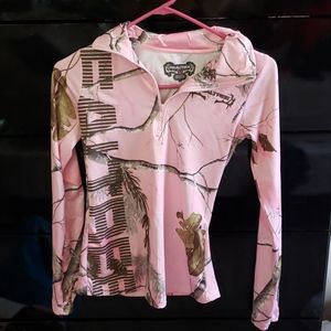 Quarter zip pullover